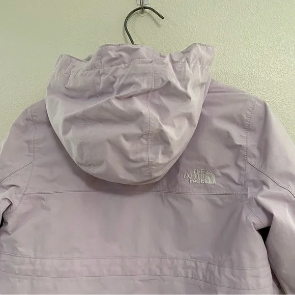 The North Face Jacket Kids Size 6T Lavender Hooded 550 Down Puffer coat - Picture 8 of 15